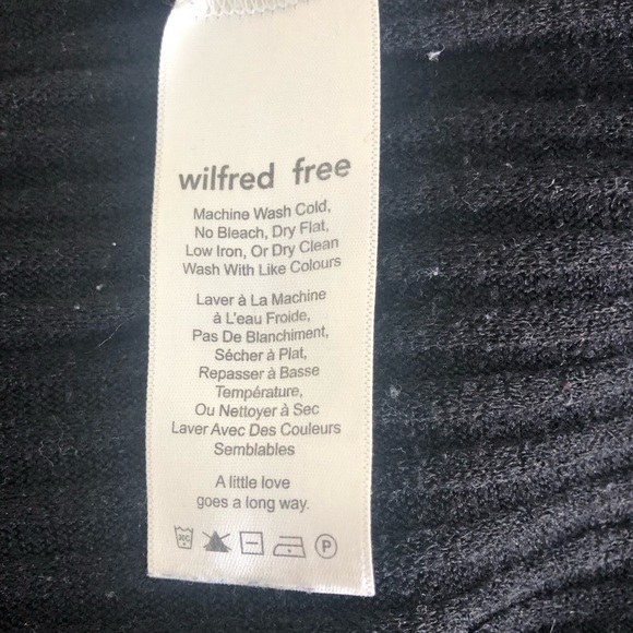 Black turtle neck dress or Long top - Picture 4 of 6